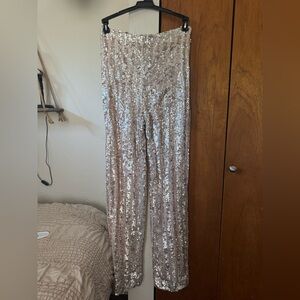 Sequin pants